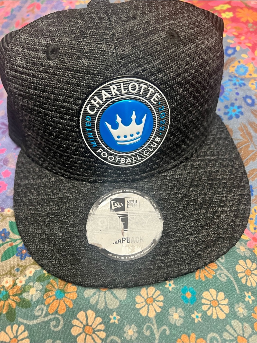 Charlotte FC SnapBack hat 9Fifty MLS New Era